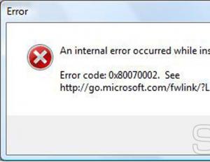 Fixing Windows Update errors